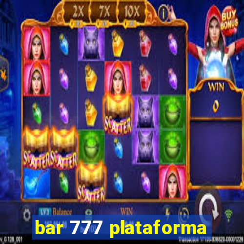 bar 777 plataforma